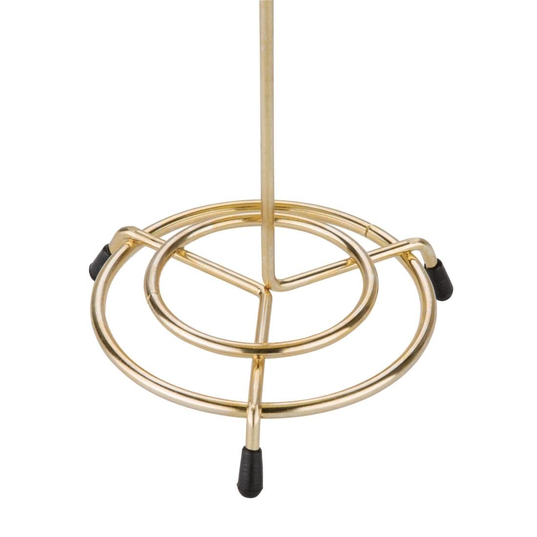 Olympia C568 Bill Spike - Durable Stainless Steel Memo Holder | Gold Finish | 150mm Height 3