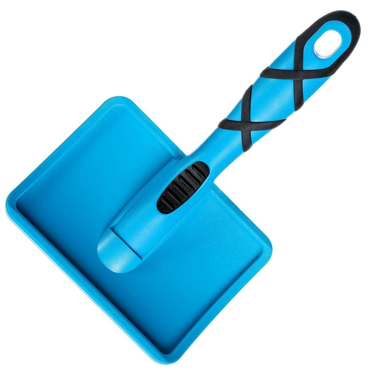 GROOM PROFESSIONAL Ball Pin Slicker Brush for Dogs - Large, Blue, Flexible Cushion for Gentle Grooming