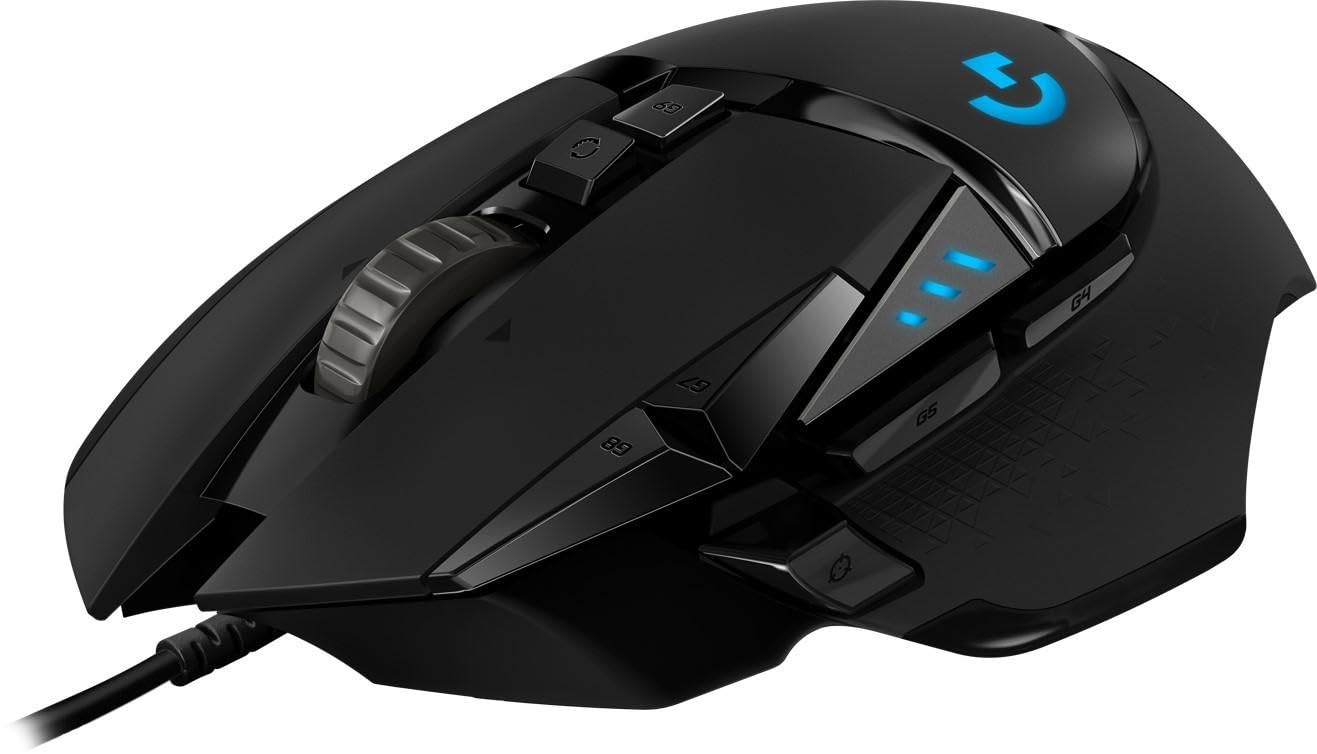 Logitech G G502 HERO High Performance Wired Gaming Mouse | 25,600 DPI | 11 Buttons 1