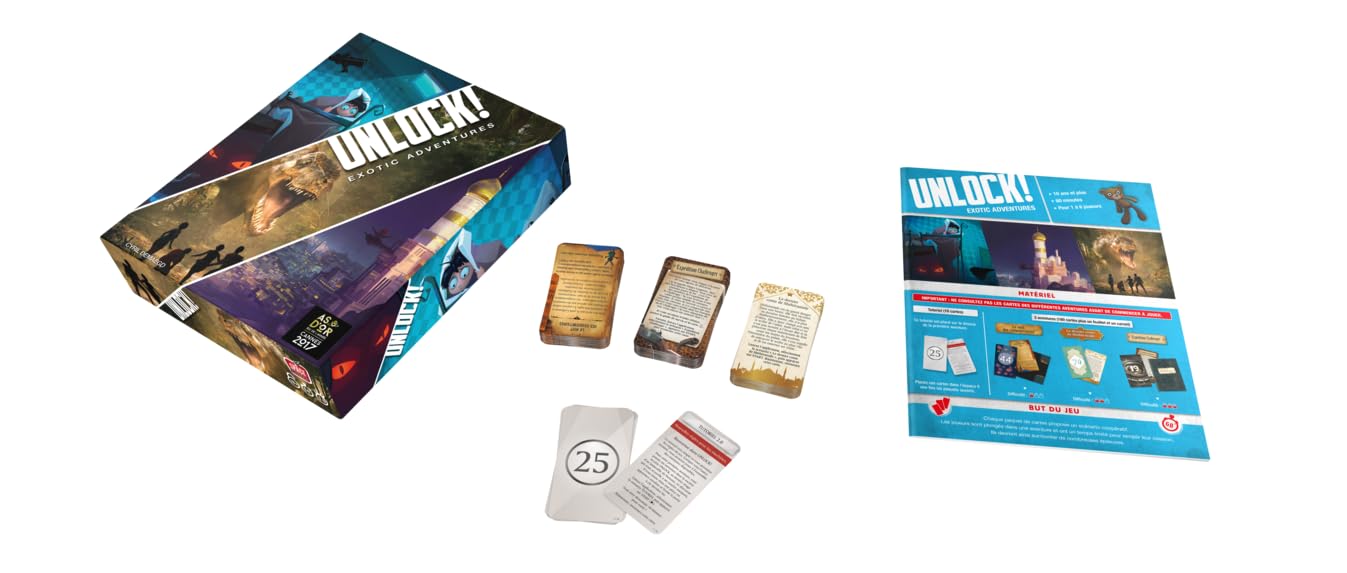 Space Cowboys Unlock! Exotic Adventures Board Game 10