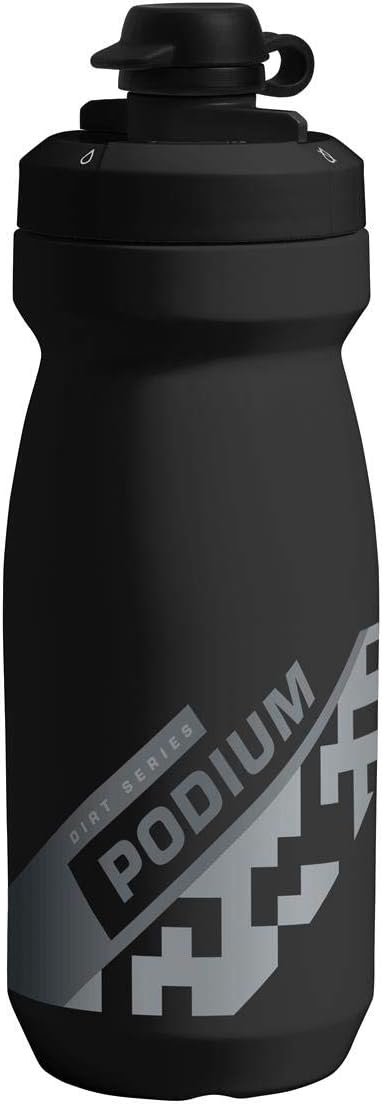 CAMELBAK Podium Dirt Series 21oz Black Bottle - 001 Black/Grey, N 1902001062