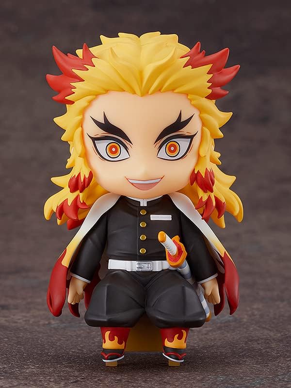 Good Smile Company Nendoroid Swacchao! Demon Slayer: Kimetsu no Yaiba - Kyojuro Rengoku Collectible Figure (G12794)