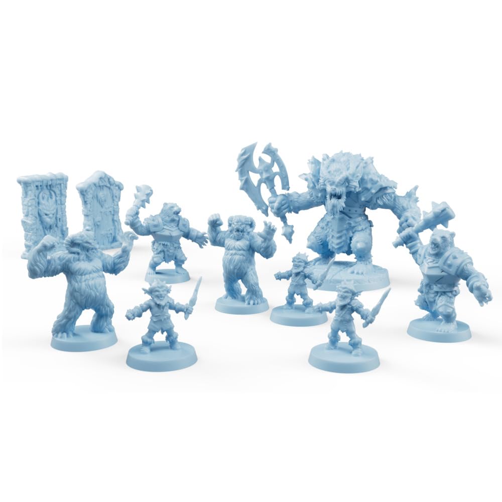 Avalon Hill HeroQuest The Frozen Horror Quest Pack for Ages 14 and Up, Requires Hero Quest Game System to Play, 64 x 267 x 267 Millimeters