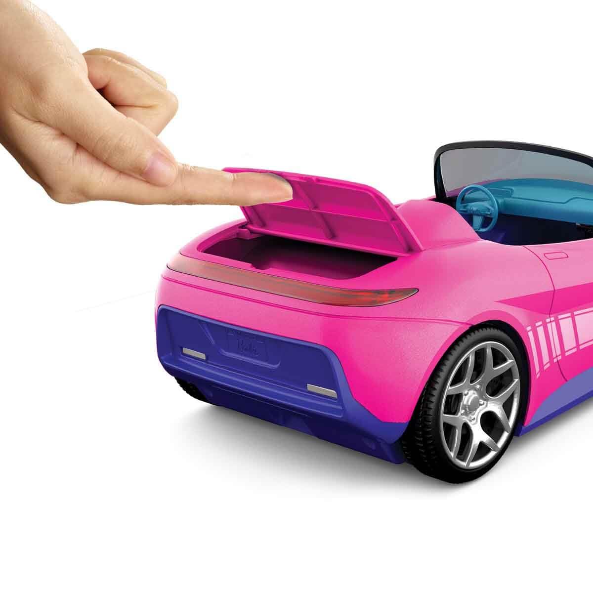 Hot Wheels Barbie RC Convertible - Pink, 2-Doll Capacity, Ages 4+ 4