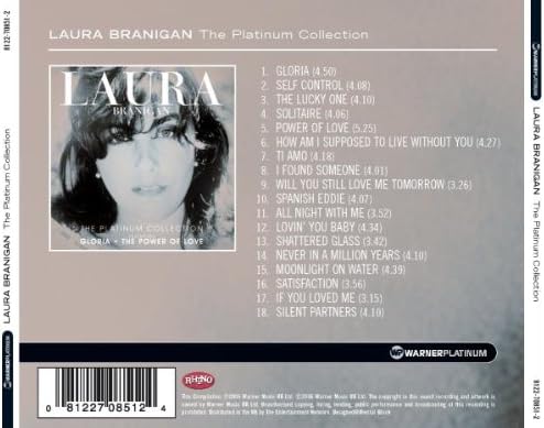 Laura Branigan - The Platinum Collection Audio CD 2