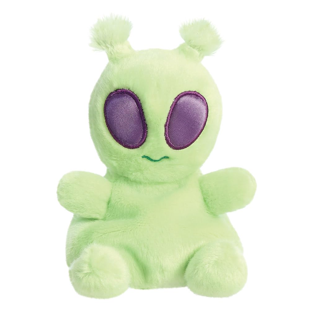 Aurora Palm Pals Ross Alien 5-Inch Stuffed Toy - Green, Suitable from Birth 1
