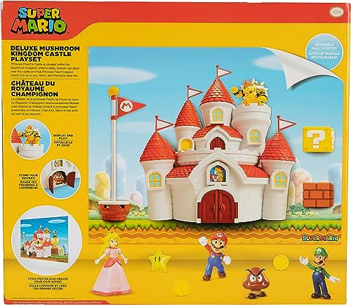 Super Mario - Nintendo Switch Mushroom Kingdom Deluxe Playset (2023)