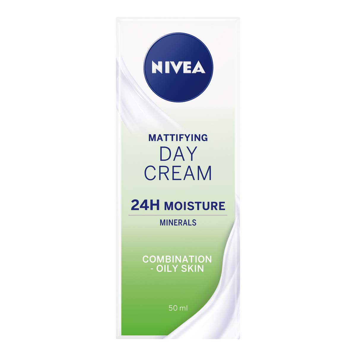 NIVEA Oil Free Moisturising Day Cream - 50 ml, Combination and Oily Skin