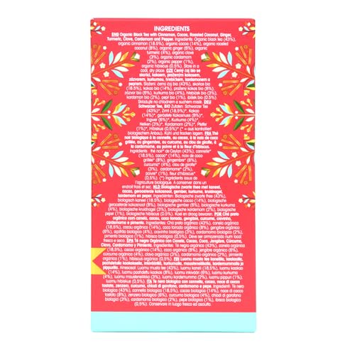 English Tea Shop Organic Fairtrade Christmas in Ceylon - 20 Compostable Tea Bag Sachets 2