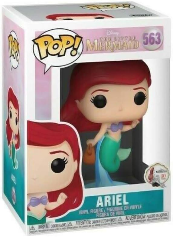 Funko Pop! Disney The Little Mermaid - Ariel with Bag Vinyl Figure (40102)