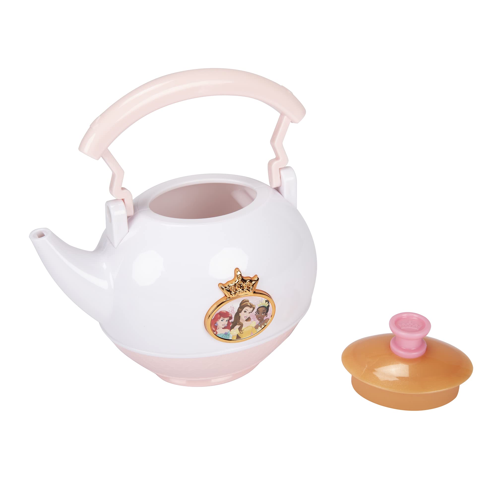 Disney Princess Style Collection 21-Piece Tea Set Playset for Girls Ages 3+ 11