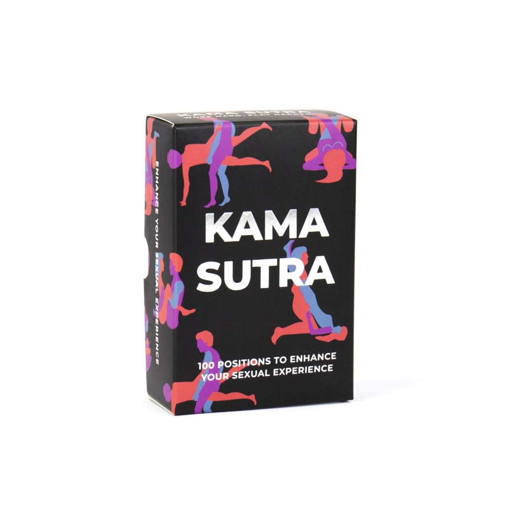Gift Republic 100 Kama Sutra Cards - Spice Up Your Love Life | Unisex Adult | English