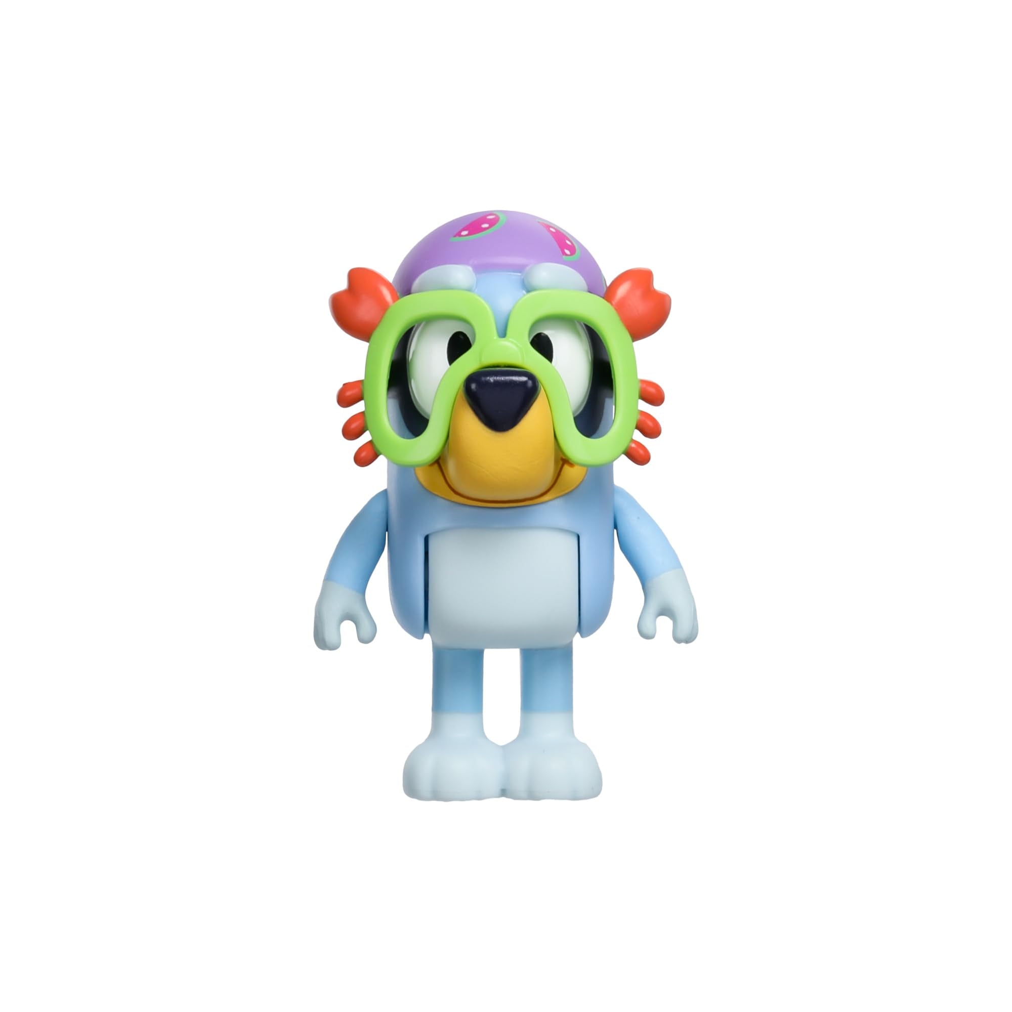 Bluey Beach Cabin Playset - 10+ Piece Playset with Exclusive Figure & Sticker Sheet