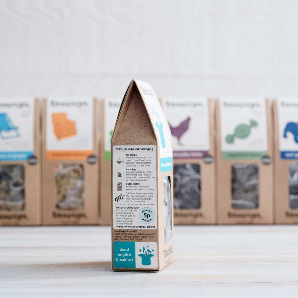teapigs Decaf English Breakfast - 15 Temple Tea Bags 3