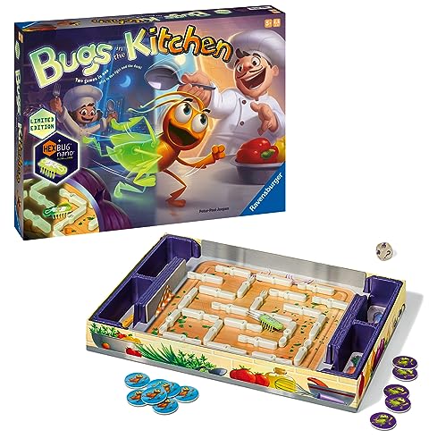 Ravensburger 2023 Special Edition Glow in the Dark Bugs in the Kitchen Brettspiel