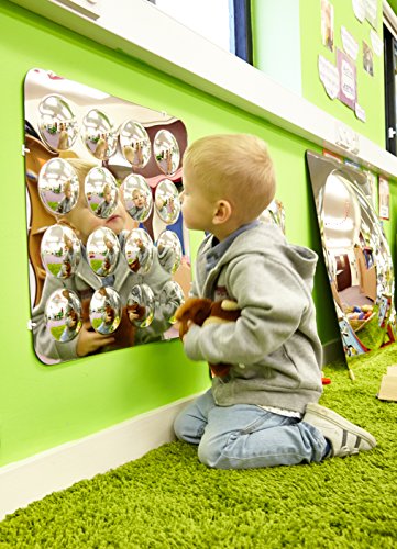 tickit Large 16-Domed Acrylic Mirror Panel - Sensory Toy for Autism, 3+ Years 7