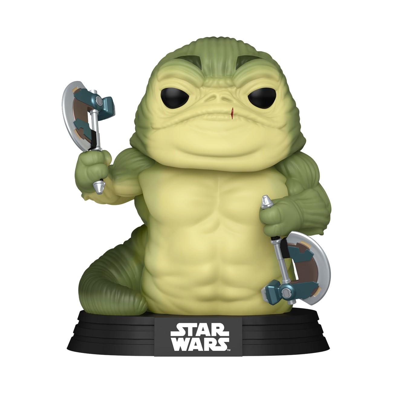 Funko Star Wars: The Mandalorian and Grogu - Rotta The Hutt Chibi Vinyl Figure | 3.75 Inch