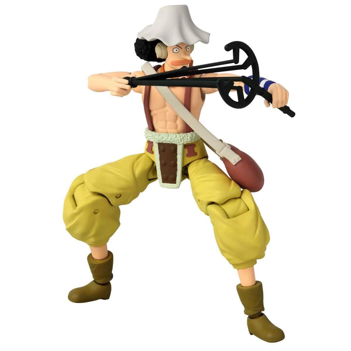 Usopp Action Figure - 17cm Articulated Pirate Toy with Slingshot & Accessories 11