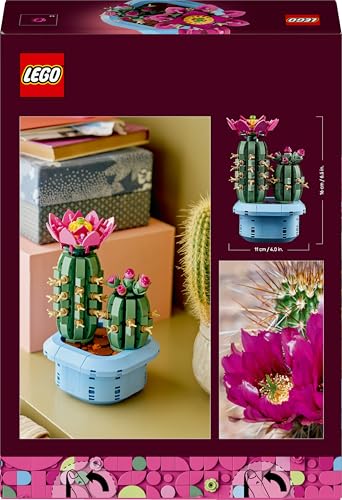 LEGO Botanicals Flowering Cactus Building Set 11509 - 482 Pieces | Ages 9+ | Multicolor 12