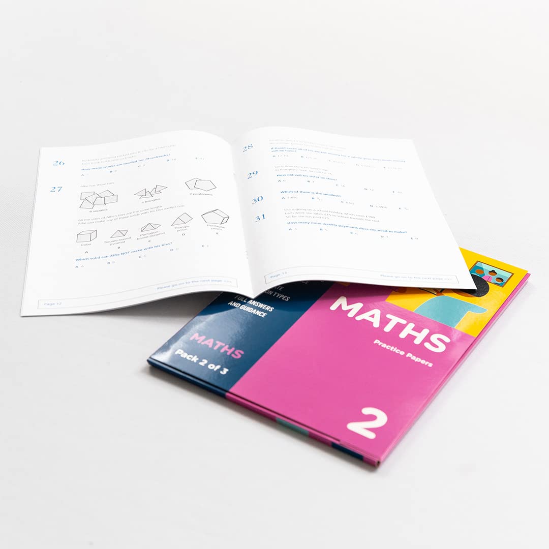 GL Assessment 11+ Practice Papers Maths Pack 2 (Multiple Choice) - Ages 10-11 | Paperback 2