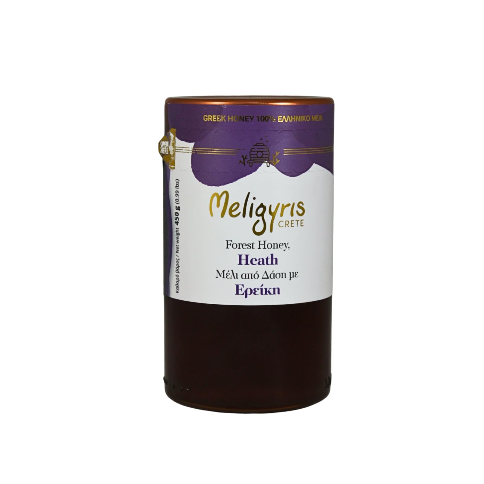 Meligyris Forest & Heather Honey - 100% Natural Raw Honey | 450g | Greece 1
