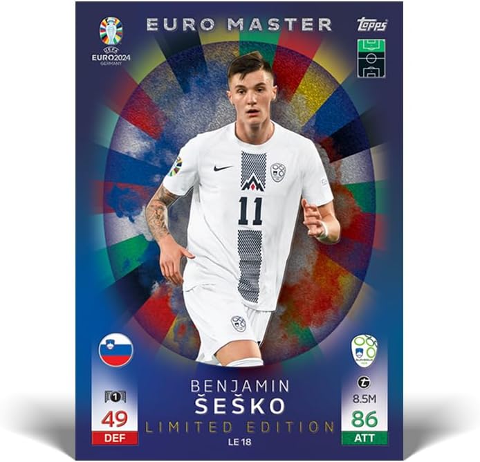 Topps Official Euro 2024 Match Attax Mega Multipack - Contains 4 Packs