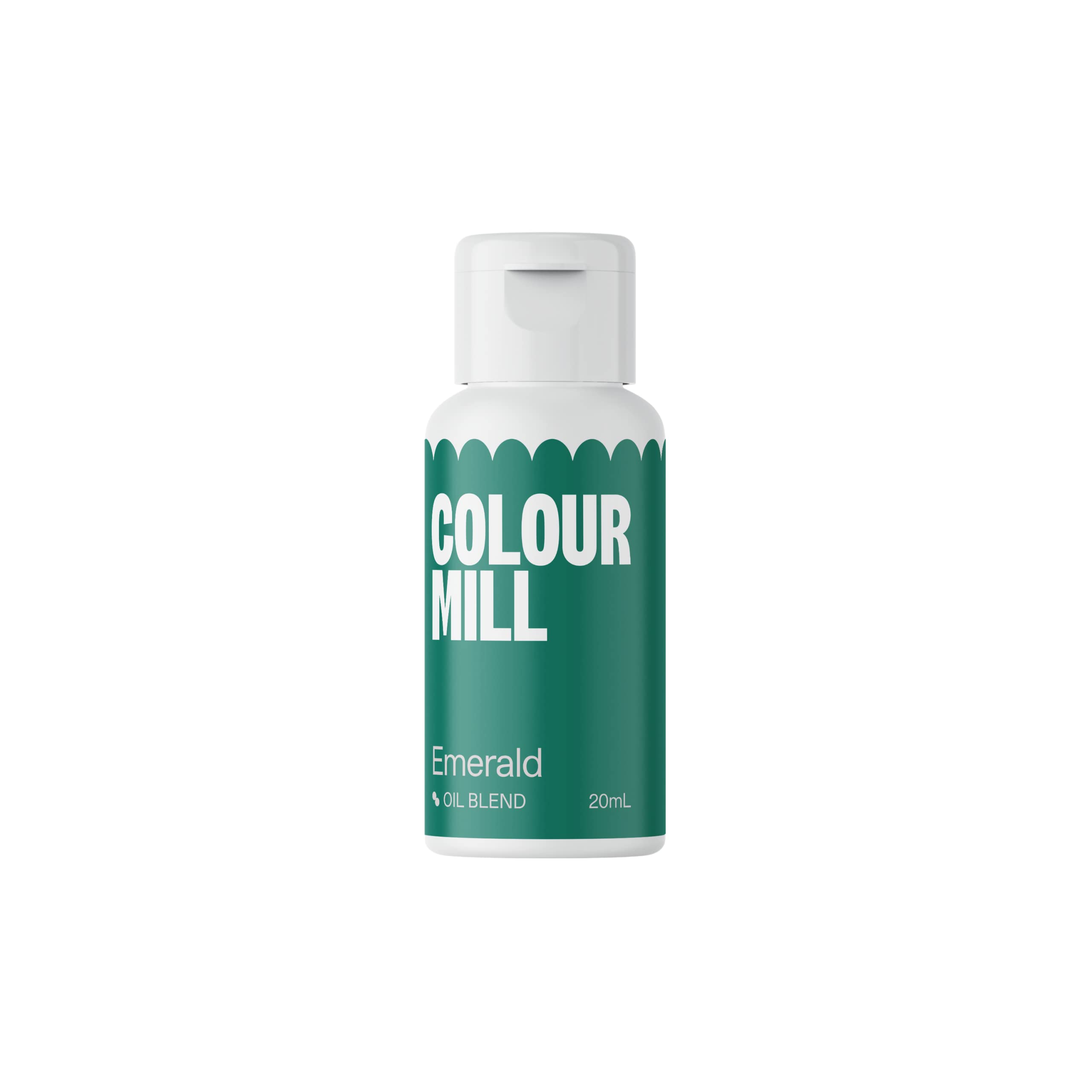 Colour Mill Oil Blend Food Colouring - Emerald | High Concentration | 20ml Bottle 1
