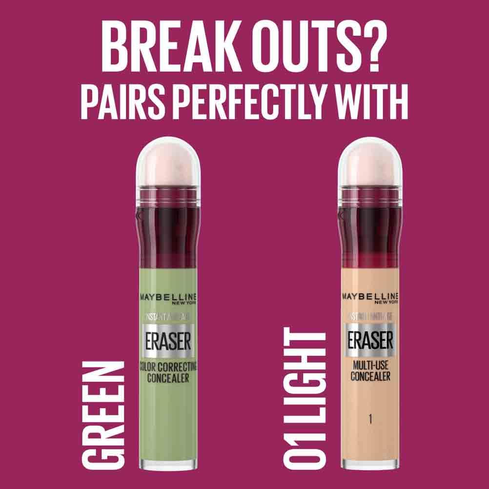 Maybelline New York Instant Anti Age Eraser Eye Concealer (Light, 7.6g) 16