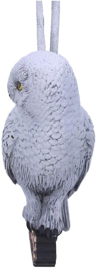 Nemesis Now Harry Potter Hedwig Hanging Ornament, White, 9cm