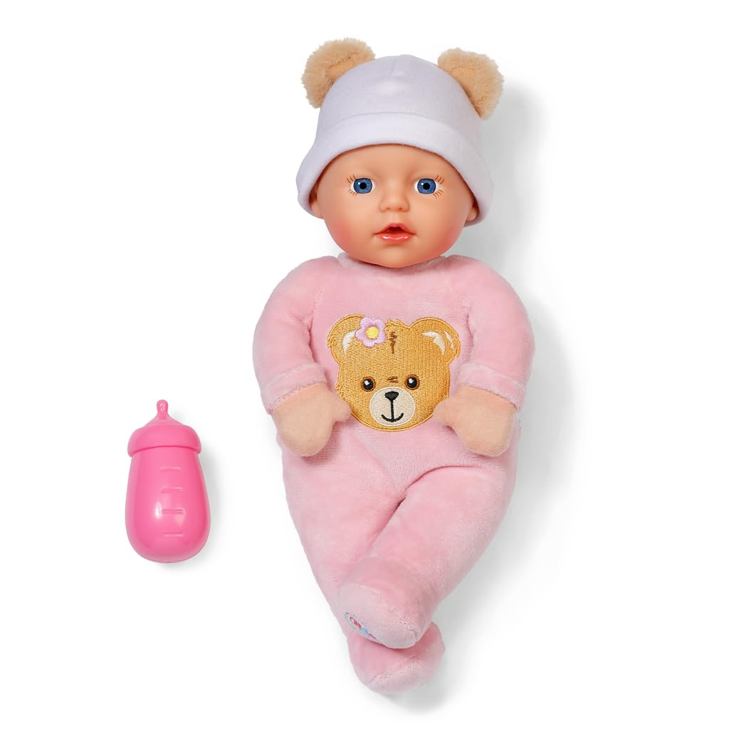 BABY born Interactive Rosie 30cm Soft Baby Doll with 6 Sounds & Bottle - Pink 13