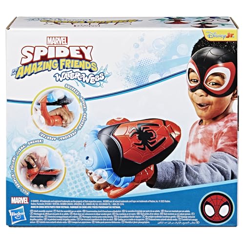 Miles 'Spin' Morales Bubble Slinger - Electronic Web-Blasting Bubble Toy for Kids 3+ 22