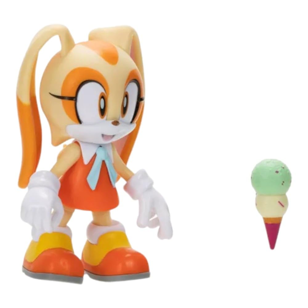 Sonic The Hedgehog - Cream 4" Figure with Ice Cream Accessory 7