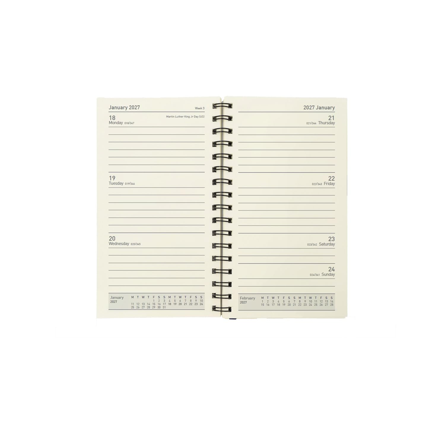 Collins 2026-2027 Mid/Academic Year Planner - 13 Month Pocket Diary Refill | Weekly Layout | FSC Paper