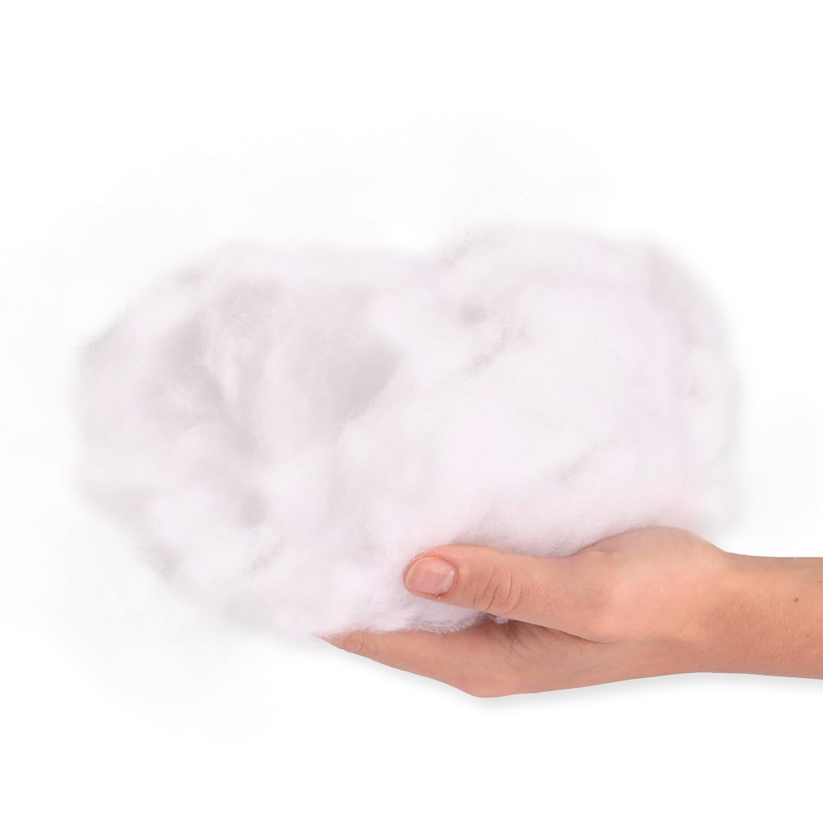 Vaessen Creative Toy Stuffing - 250 g Soft Polyester Cushion Filler | Hypoallergenic | Washable up to 95°C