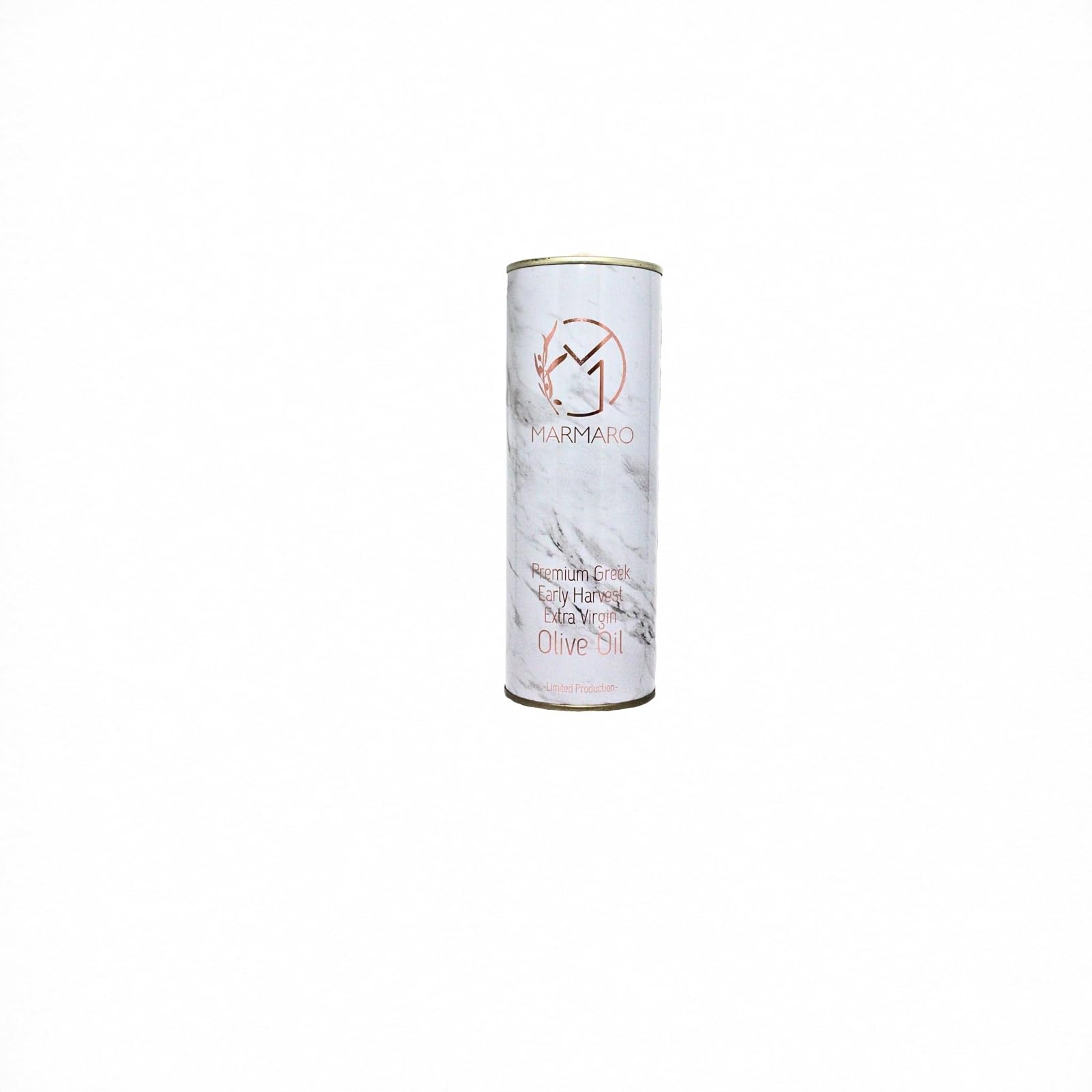 Marmaro Premium Greek Early Harvest Olive Oil - Cold Pressed, 0.18 Acidity, 500ml Tin