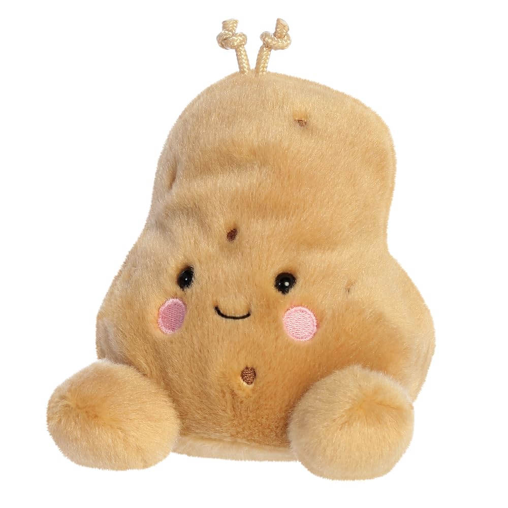 AURORA Palm Pals Spudrick Potato Soft Toy - 13cm, Beige, Suitable from Birth 2