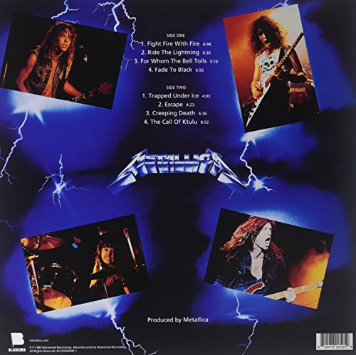 Metallica - Ride The Lightning VINYL 4