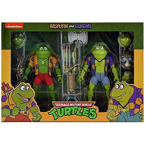 NECA Teenage Mutant Ninja Turtles Punk Frogs - Genghis & Rasputin Action Figure 2-Pack (54173)