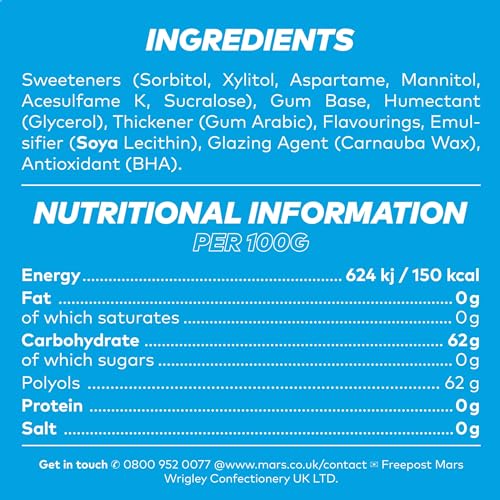 Extra - Spearmint Sugar Free Chewing Gum (300 Pieces, 30 Packs) 10