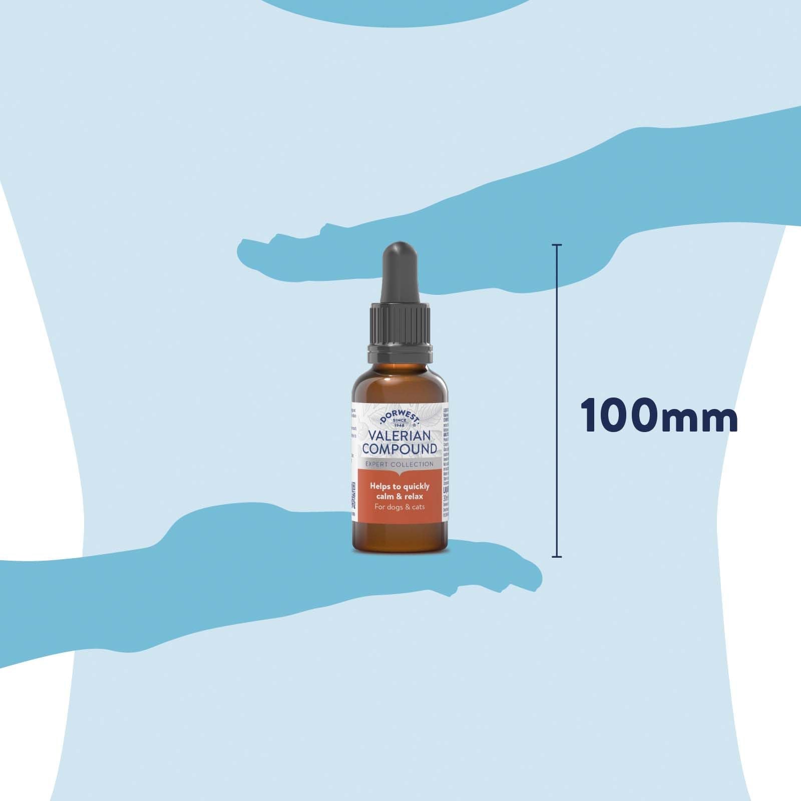 DORWEST HERBS Valerian Compound Calming Liquid Drops for Dogs & Cats | 30ml | Fast Acting, Non-Drowsy 6