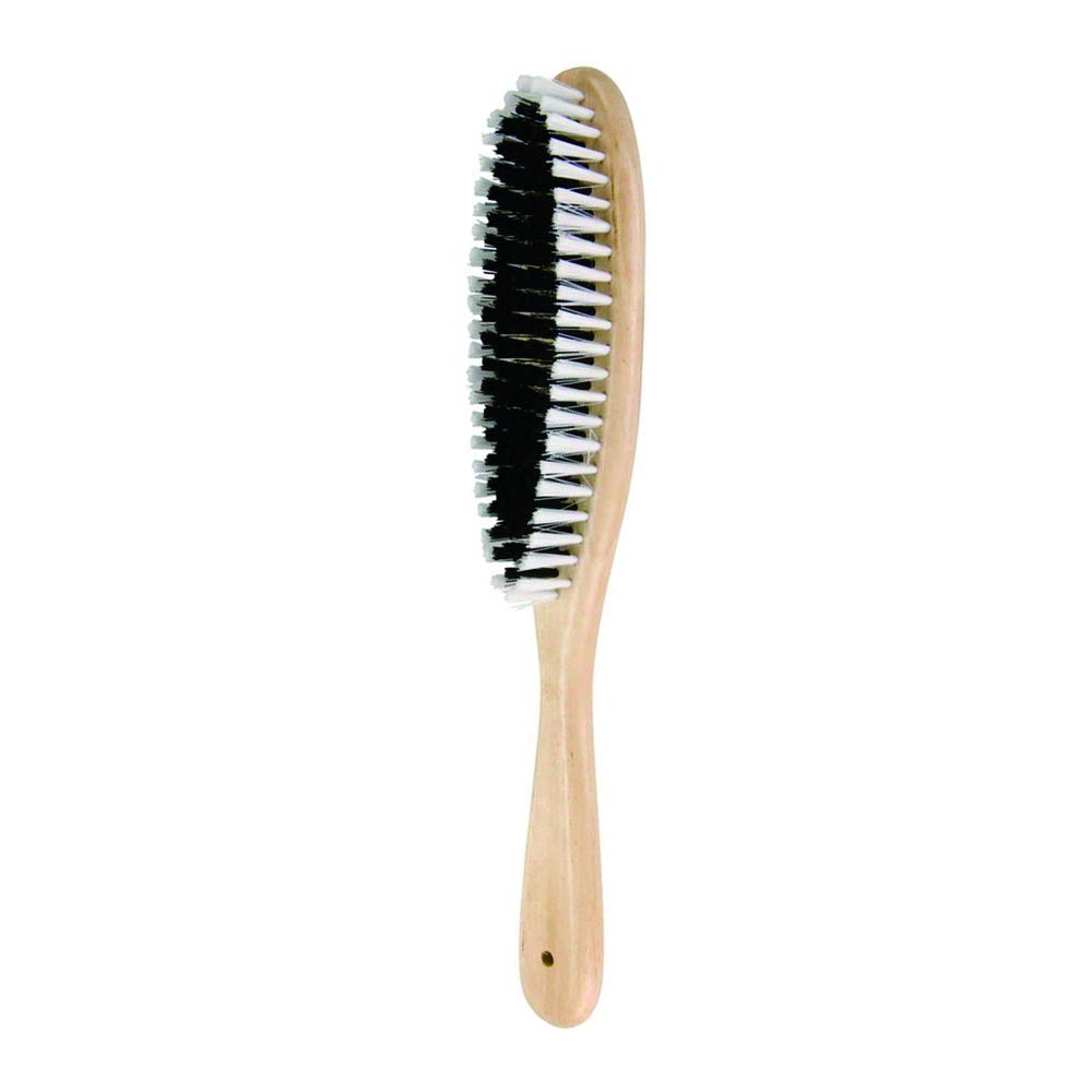 Elliott Varnished Wooden Clothes Brush - Durable Synthetic Fibres | Travel Size 4