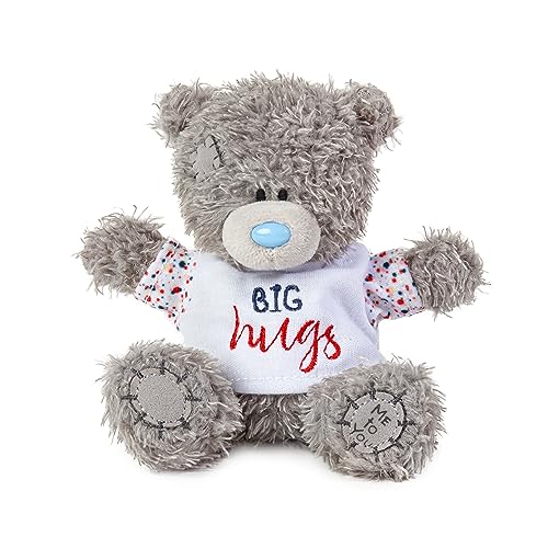 Me To You Bear Tatty Teddy 'Big Hugs' 10cm Plush Toy | White, Grey | AP401026 2