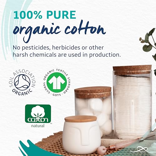 Lil-Lets - Cotton Wool Oval Pads (50 Count) 6