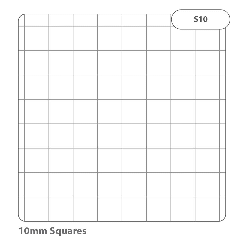 Rhino A4 64 Page Squared Exercise Book (10-Pack) | 10mm Grid | Light Blue Cover 8