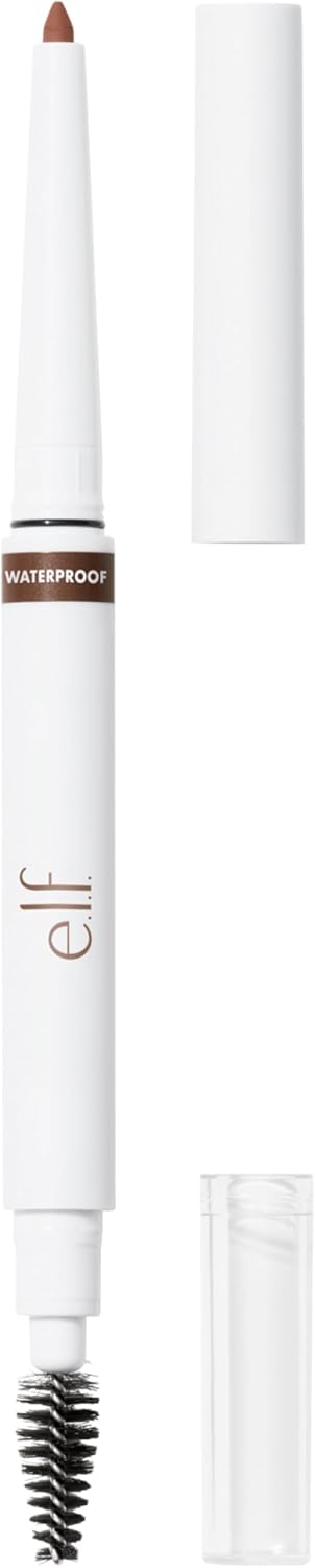 e.l.f. Instant Lift Waterproof Brow Pencil - Long-Lasting Eyebrow Pencil with Precision Tip & Spoolie 1