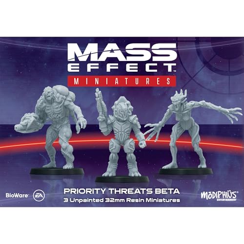 Modiphius Mass Effect Priority Threats Beta Resin Collectors Miniature Set - Upgrade