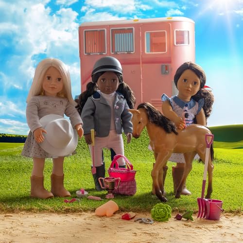Our Generation Abigale 18-inch Country Doll - Western-Themed Equestrian Playset with Freckles & Stylish Hat, Ages 3+ 9