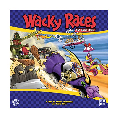 CMON Wacky Races Board Game (CMNWRA001)