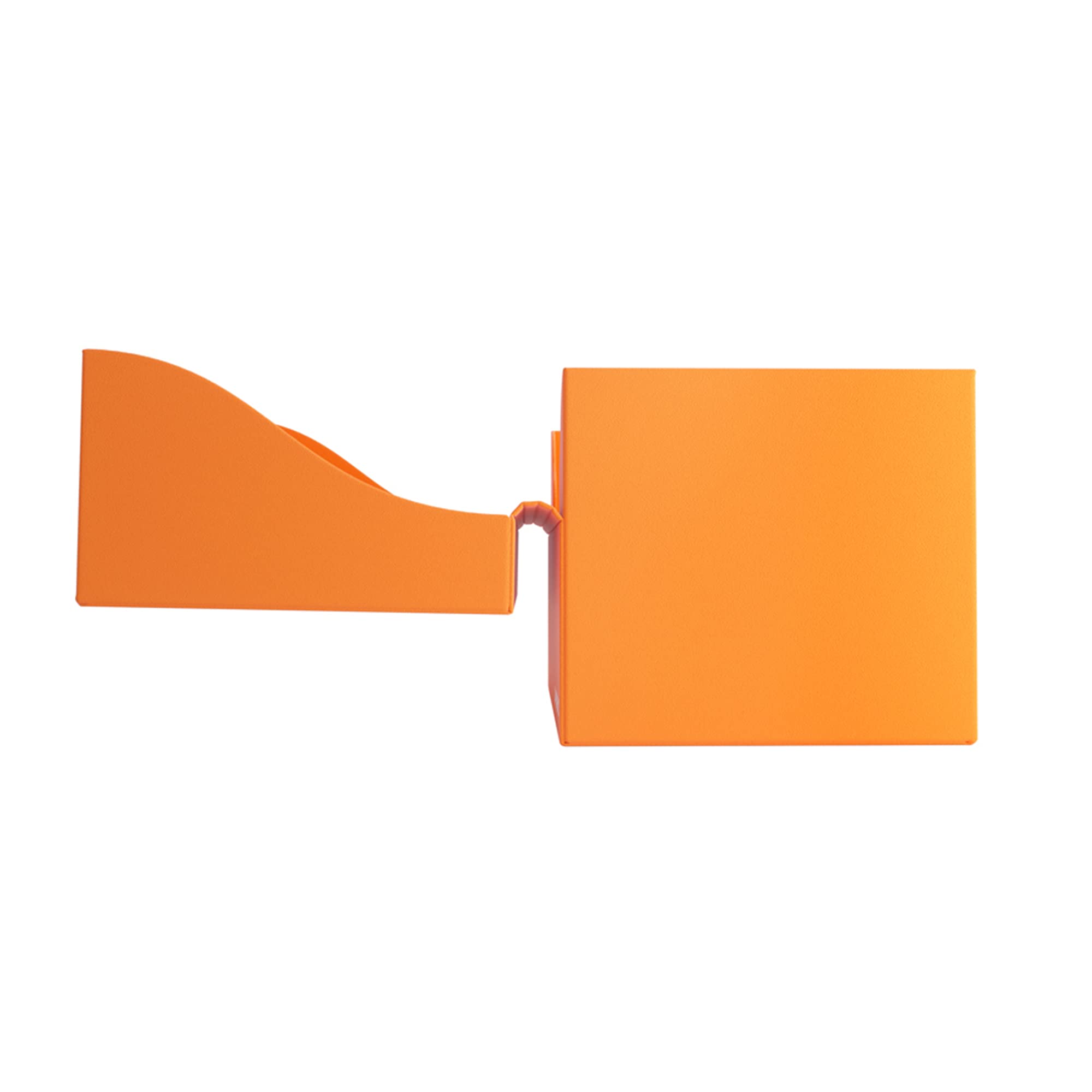 Galápagos Jogos Gamegenic Side Holder 100+ XL - Orange | Holds 100 Double-Sleeved Cards | Portable 6