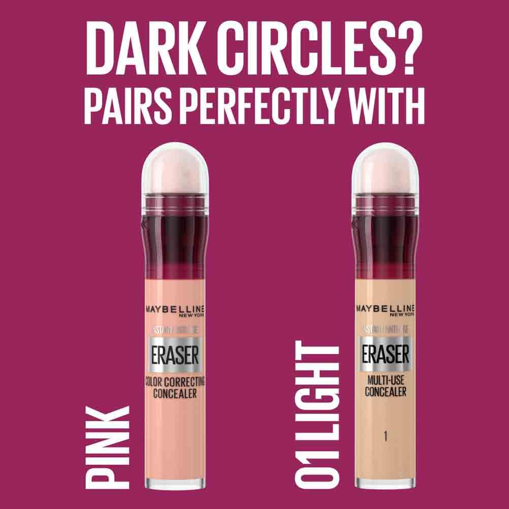 Maybelline New York Instant Anti Age Eraser Eye Concealer (Light, 7.6g) 17